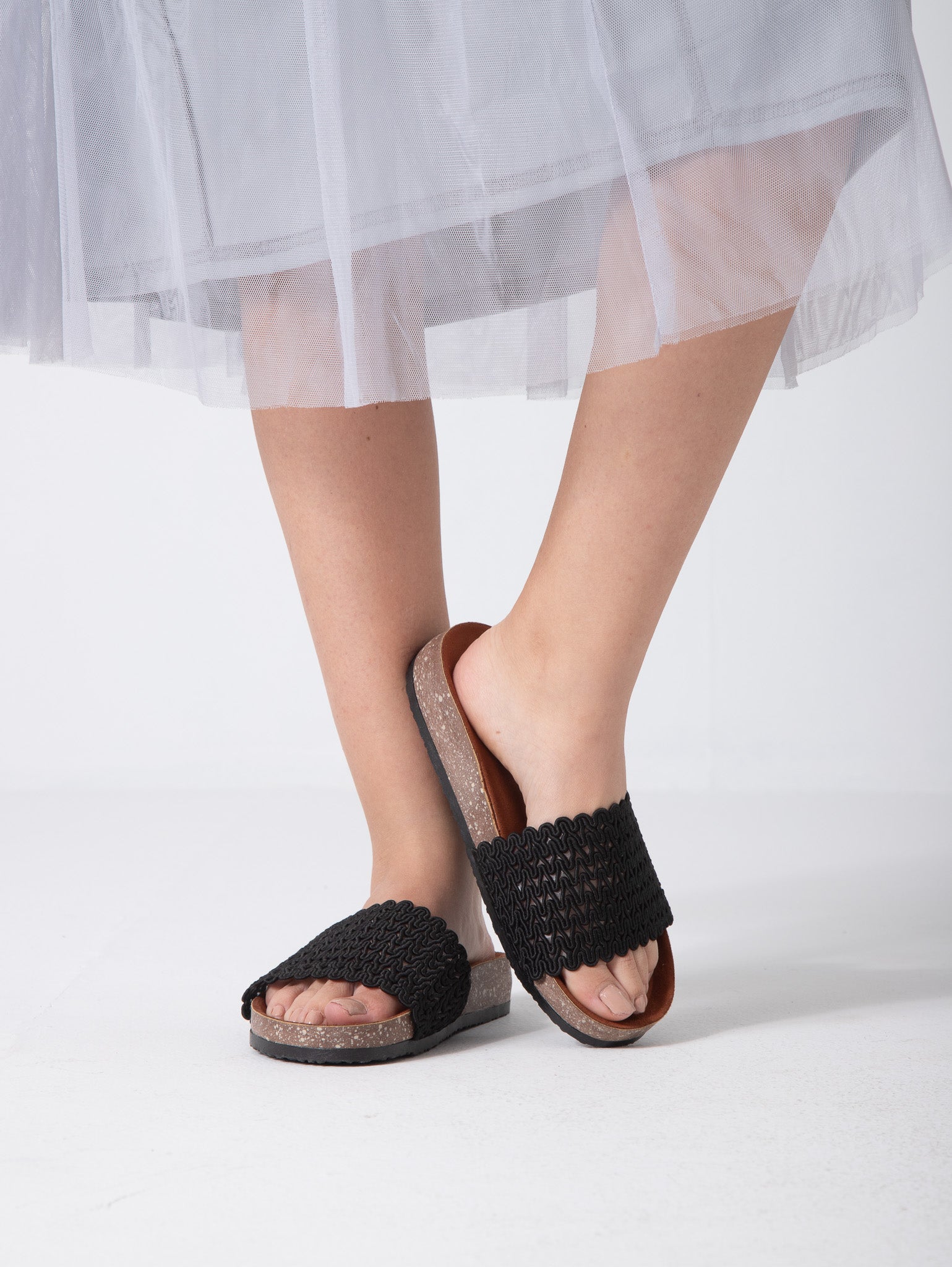 Knotted Calm Step - black