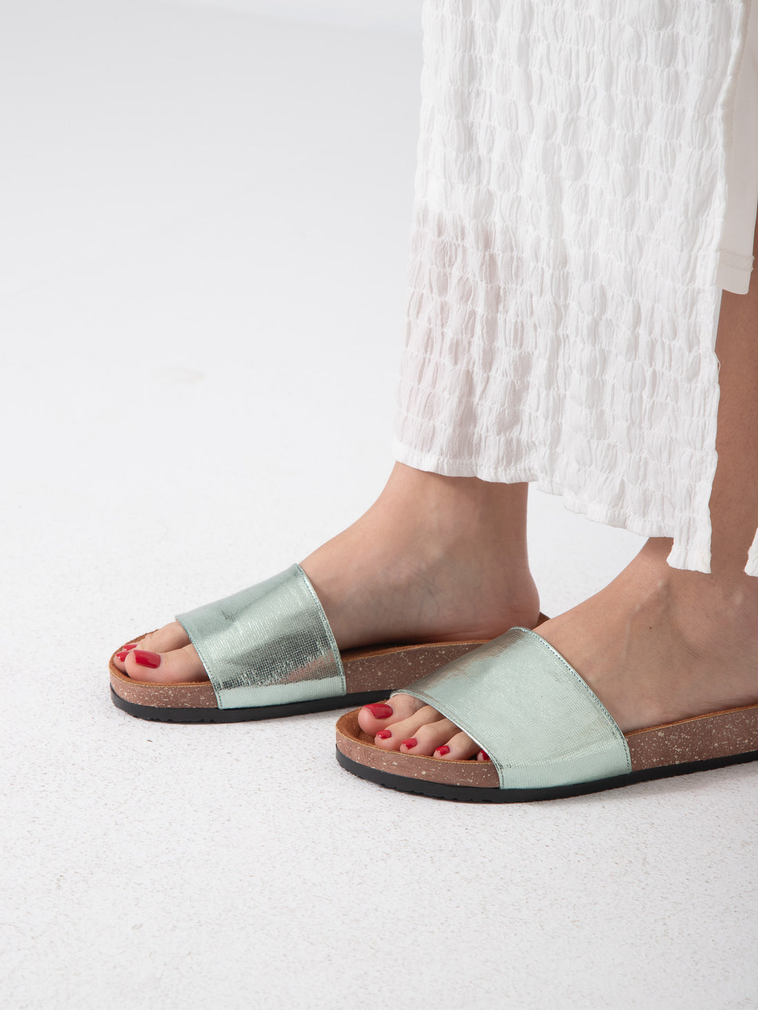 Shine On Mule - mint green