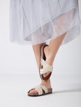 Load image into Gallery viewer, Ivory ZigZag Charm - white
