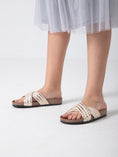 Load image into Gallery viewer, Ivory ZigZag Charm - white
