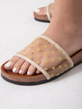 Load image into Gallery viewer, Mesh Dots Charm - beige
