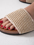 Load image into Gallery viewer, Rustic Breeze Slides - beige
