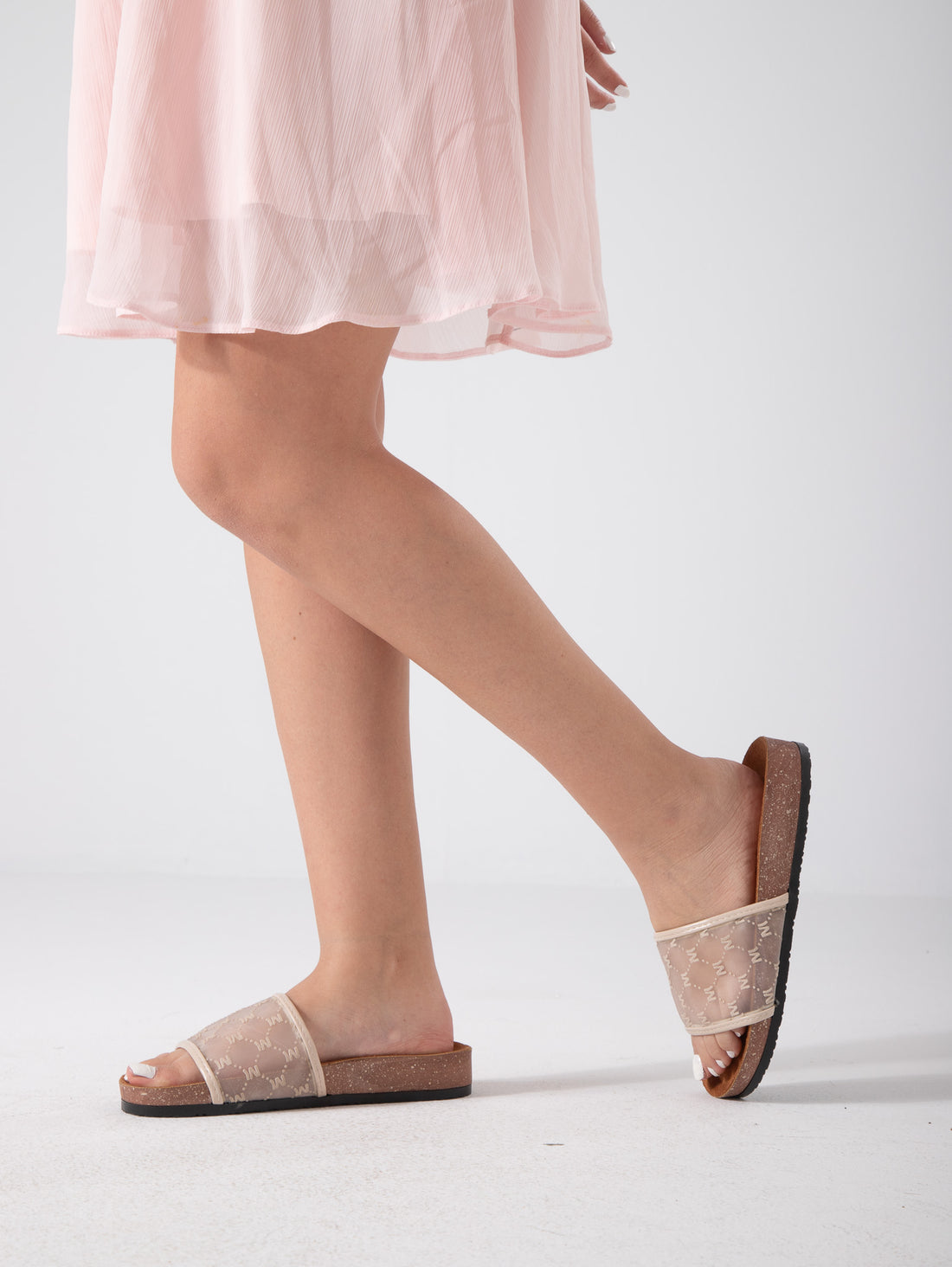 Elegant Mesh Touch - beige