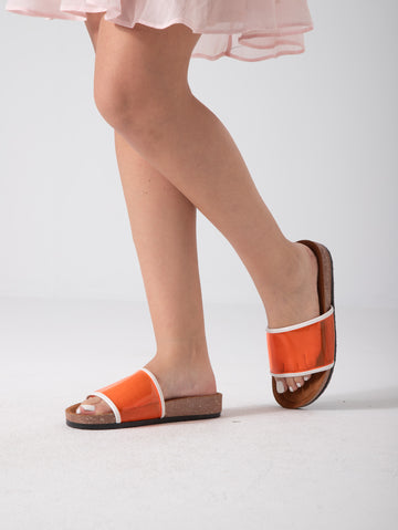 Glossy Day Slide - orange