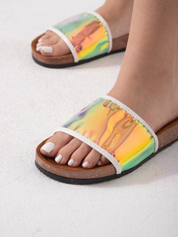 Glossy Day Slide - gold