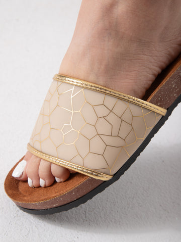 Urban Mosaic Slide - gold