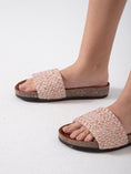 Load image into Gallery viewer, Lustro Weave Slide - pink
