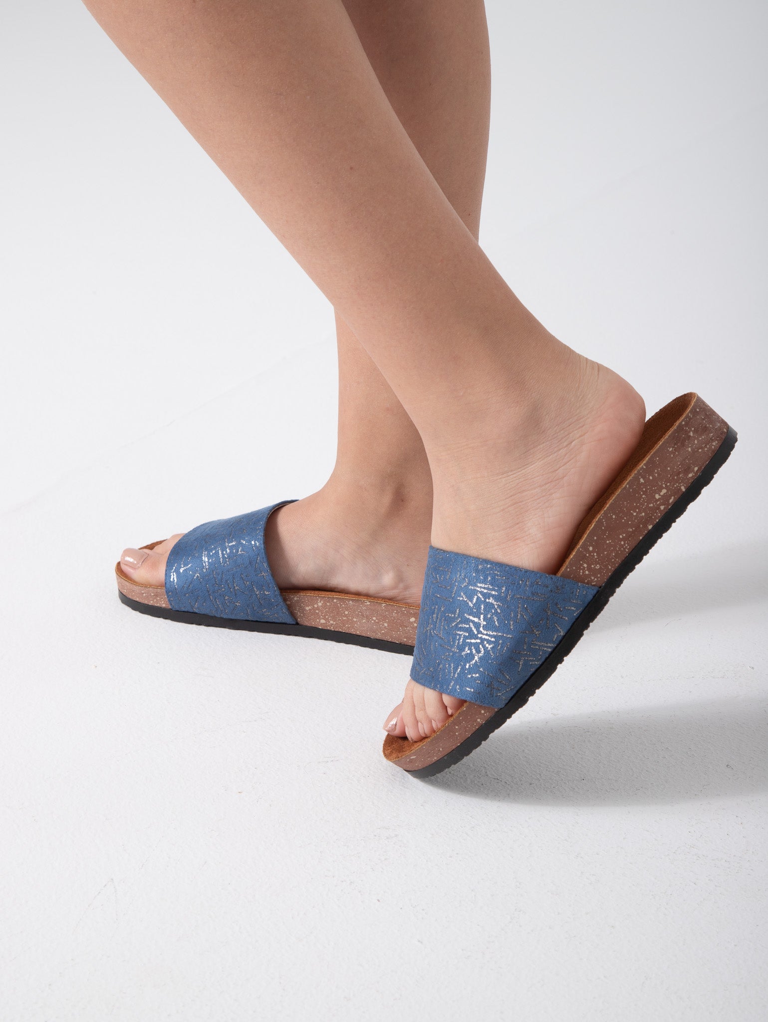 Urban Trace Slide - blue