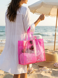 Load image into Gallery viewer, Noula Beach Bag - fushia
