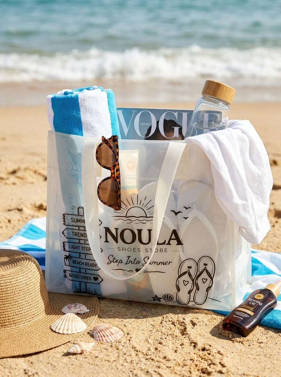 Noula Beach Bag - beige