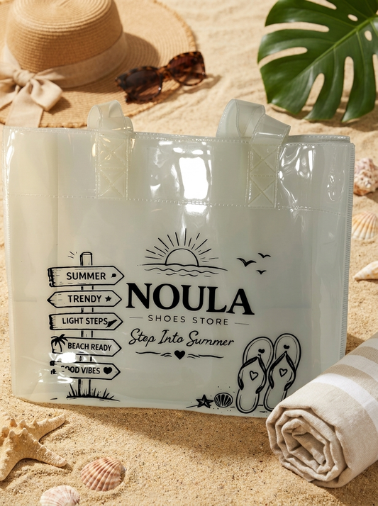 Noula Beach Bag - beige