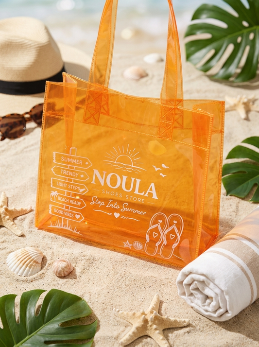 Noula Beach Bag - orange