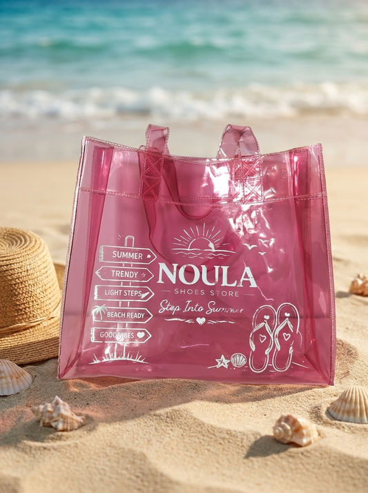 Noula Beach Bag  - pink
