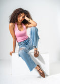 Load image into Gallery viewer, Elegant Buckled T-Strap Flats-BROWN
