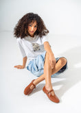 Load image into Gallery viewer, Minimalist Mary Jane Flats-CAMEL
