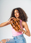 Load image into Gallery viewer, Pointed Toe T-Strap Flats-CAMEL

