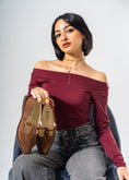 Load image into Gallery viewer, The Essential T-Bar Flats-BROWN
