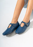 Load image into Gallery viewer, Minimalist Mary Jane Flats-BLUE
