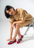 Load image into Gallery viewer, VelvetCriss Suede Flats-RED
