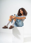 Load image into Gallery viewer, Classic Ring-Detail Clogs-BROWN
