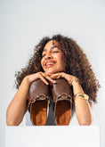 Load image into Gallery viewer, Classic Ring-Detail Clogs-BROWN
