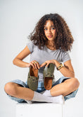 Load image into Gallery viewer, Classic Ring-Detail Clogs-OLIVE
