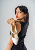 Load image into Gallery viewer, The Edge Point Mary Janes-OFF WHITE
