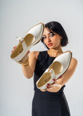 Load image into Gallery viewer, The Edge Point Mary Janes-OFF WHITE
