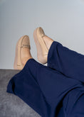 Load image into Gallery viewer, Elevated Wedge Loafer -beige
