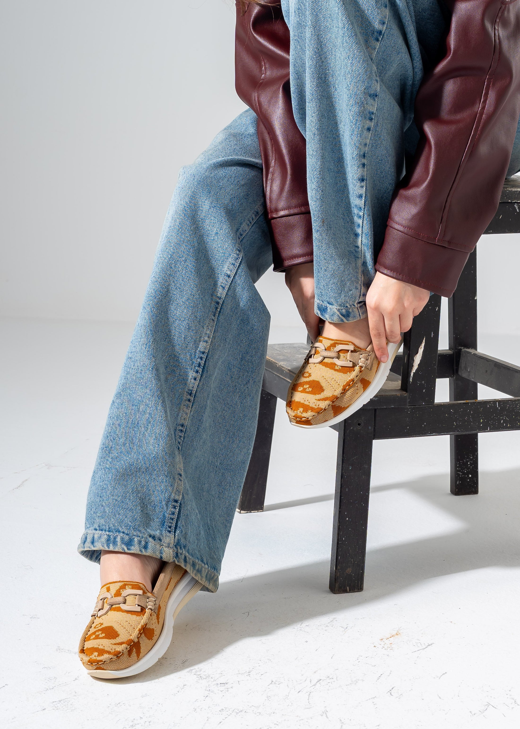 Casual Slip-on -beige