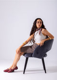Load image into Gallery viewer, Ornamental Strap Flat-marron
