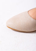 Load image into Gallery viewer, Shimmer Mary Flats-beige
