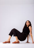 Load image into Gallery viewer, Pointed Stud Detail Flats-camel
