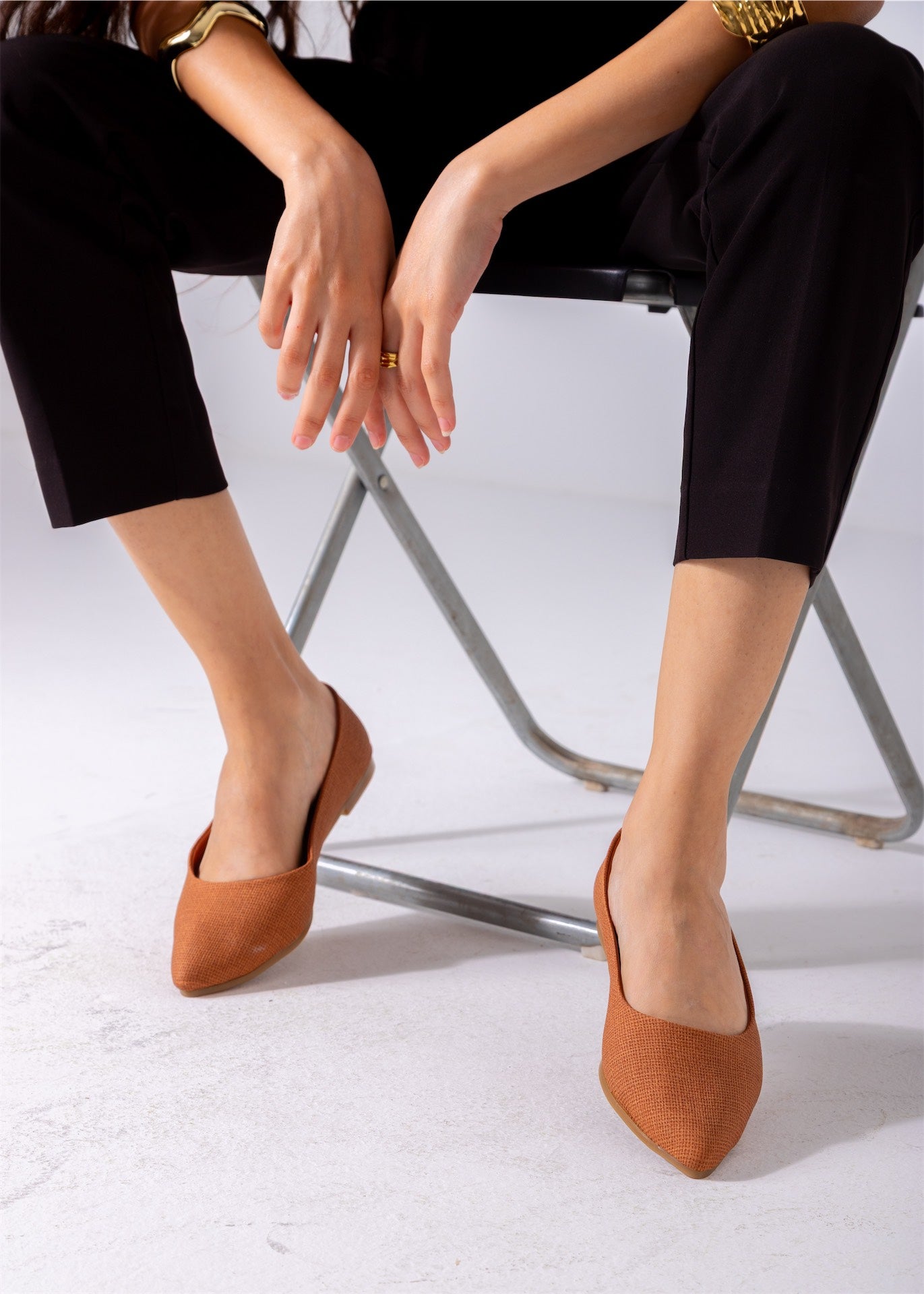The Aria Knit Flat-camel