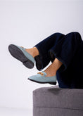 Load image into Gallery viewer, Chunky Chain Loafers-baby blue
