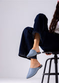 Load image into Gallery viewer, The Luna Mule-blue
