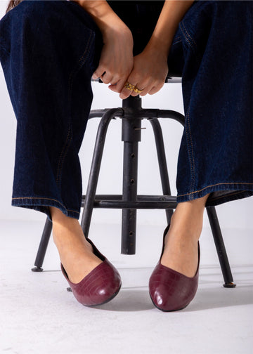 The Alligator Flat-marron