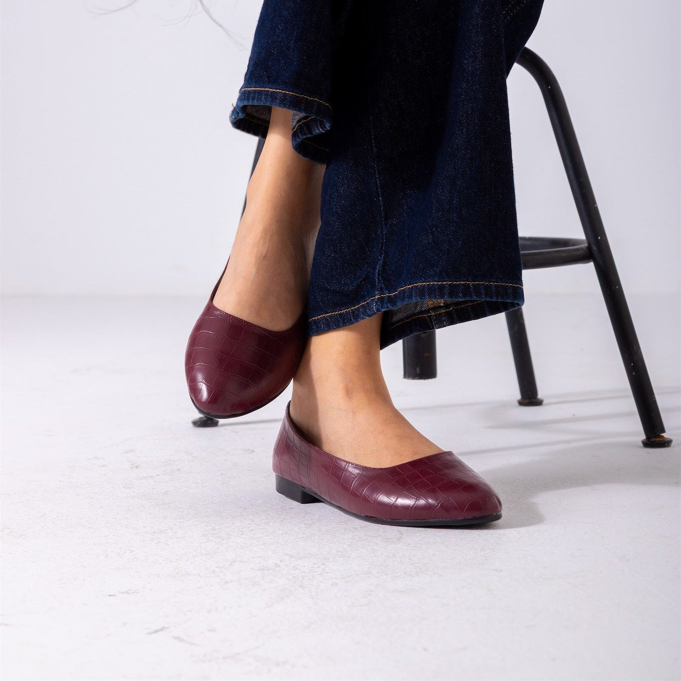 The Alligator Flat-marron