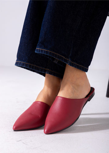 The Luna Mule-marron