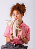 Load image into Gallery viewer, Chunky Chain Loafers-beige
