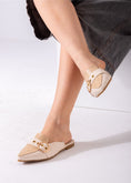 Load image into Gallery viewer, The Flora Mule-beige
