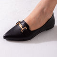 Load image into Gallery viewer, The Audrey Buckle Flat-black

