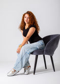 Load image into Gallery viewer, Metallic Studded Buckle Clogs-silver
