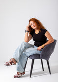 Load image into Gallery viewer, Animal Print Buckle Clogs-brown
