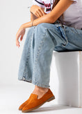 Load image into Gallery viewer, Casual Suede Flat-camel
