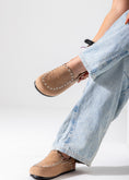 Load image into Gallery viewer, Studded Suede Clog-beige

