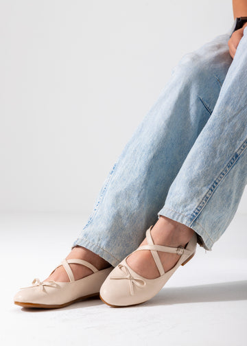The Ballerina Flat-beige