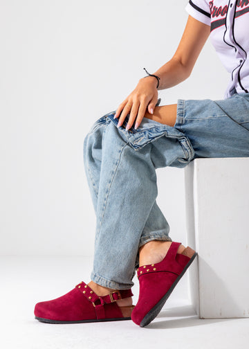 The Slingback Clog-marron