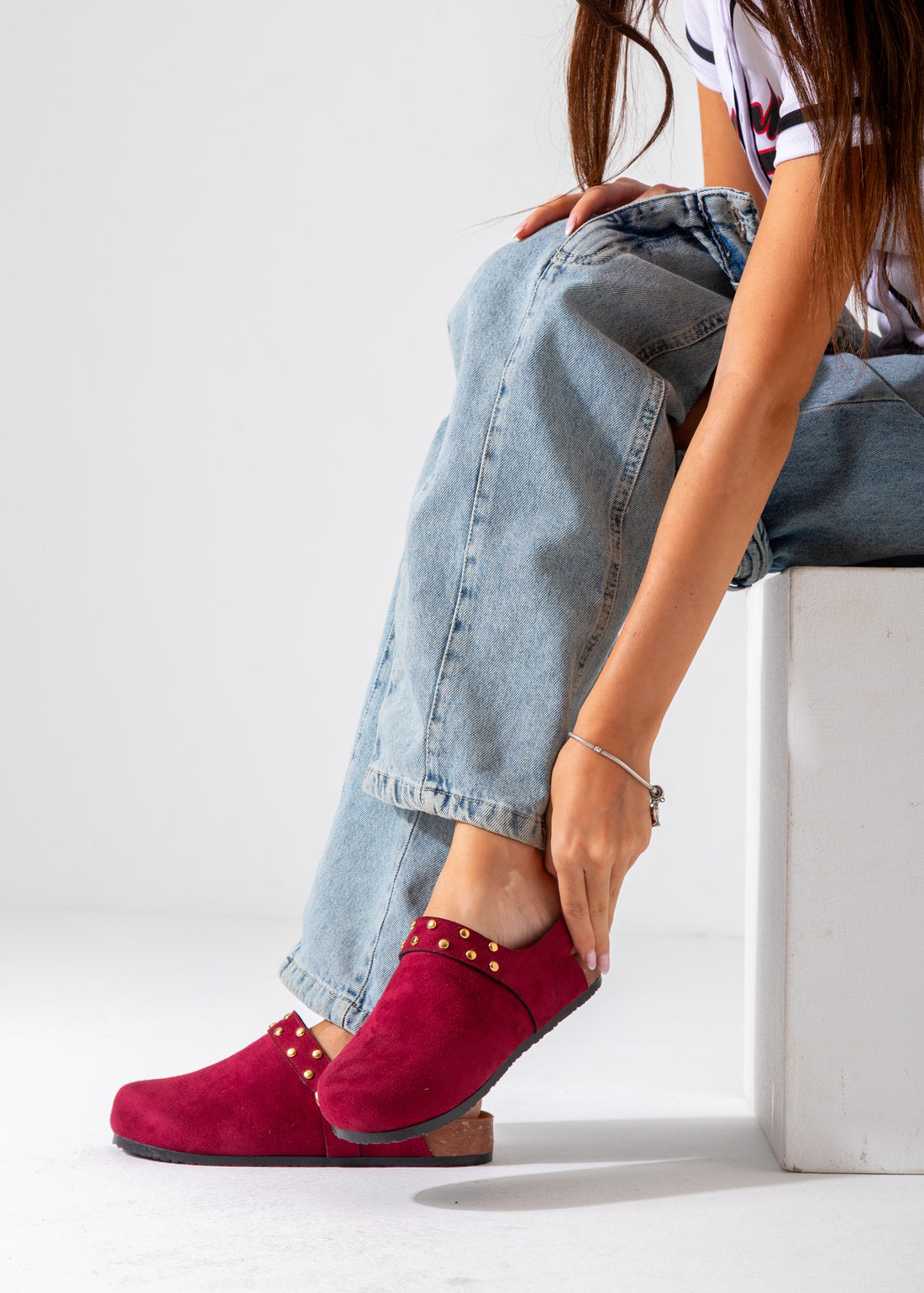 The Slingback Clog-marron