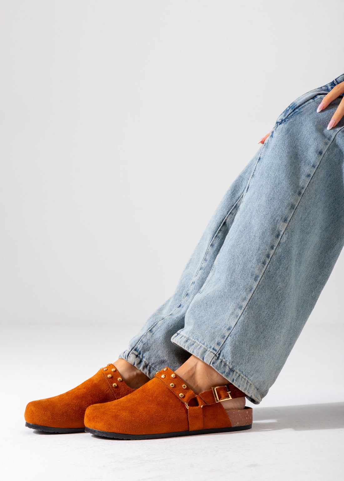 The Slingback Clog-camel